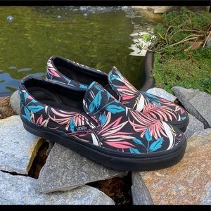 Vans California Floral Slip-ons